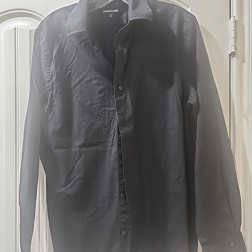 Express Men's Black Shirt